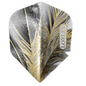 Loxley - Flights - Grey Gold Feather - 10 sets