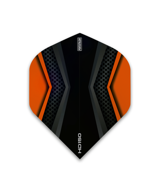 Pentathlon - Flights - HD150 Orange/Black No.2 - 10 sets