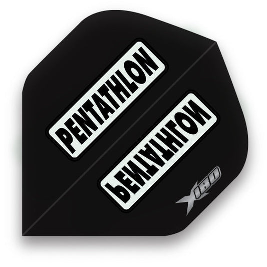 Pentathlon - Flights - X180 Black No.2 - 10 sets