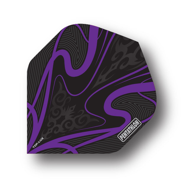 Pentathlon - Flights - TDP LUX Black/Purple No.2 - 10 sets