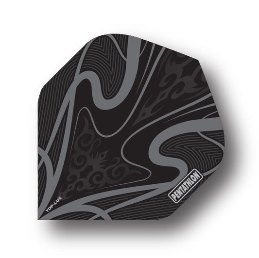 Pentathlon - Flights - TDP LUX Black/Grey No.2 - 10 sets